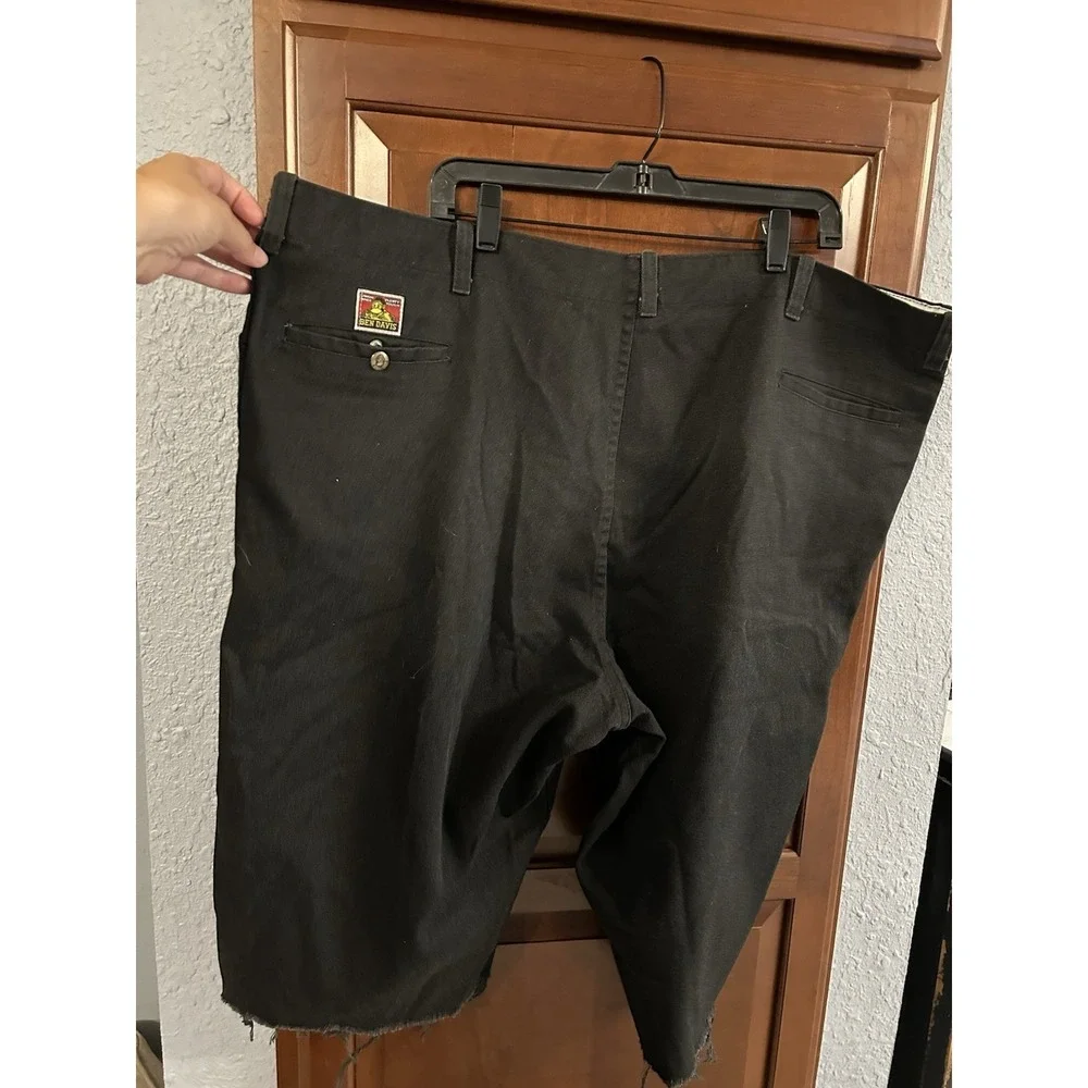 Vintage Ben Davis Jeans Gorilla Cutoff Shorts Super Baggy 90s Y2K Skate Grunge